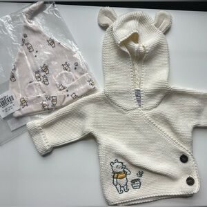 Hanna Andersson Pooh Sweater & Hat